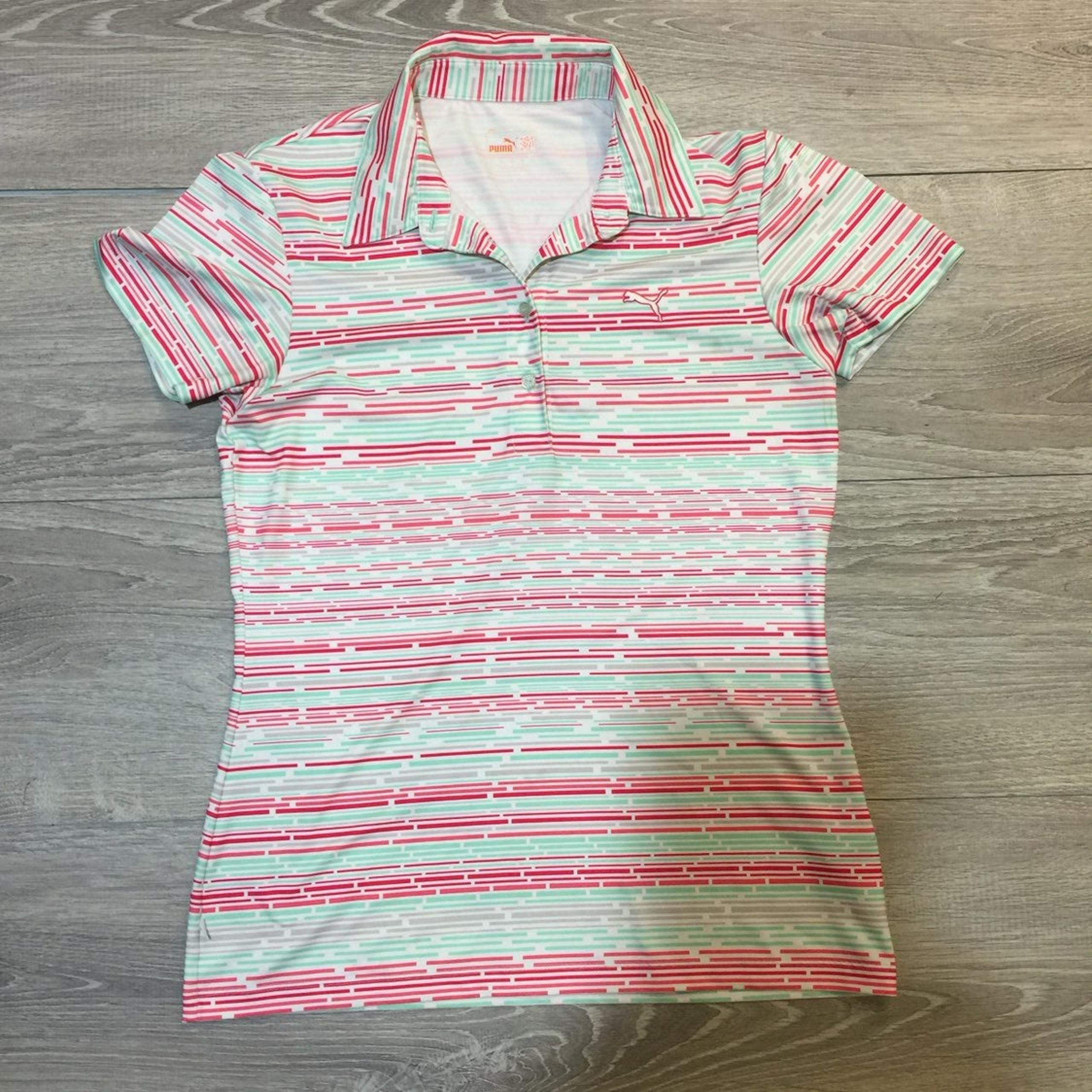 Puma Dry Cell Active Short Sleeve Top.