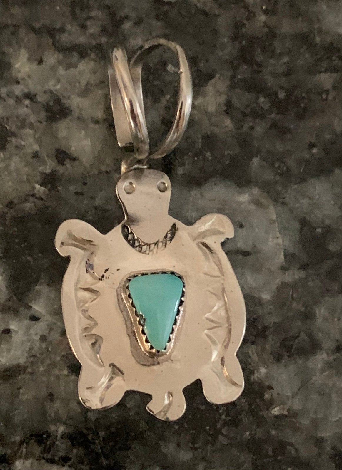 Native Turtle Pendant