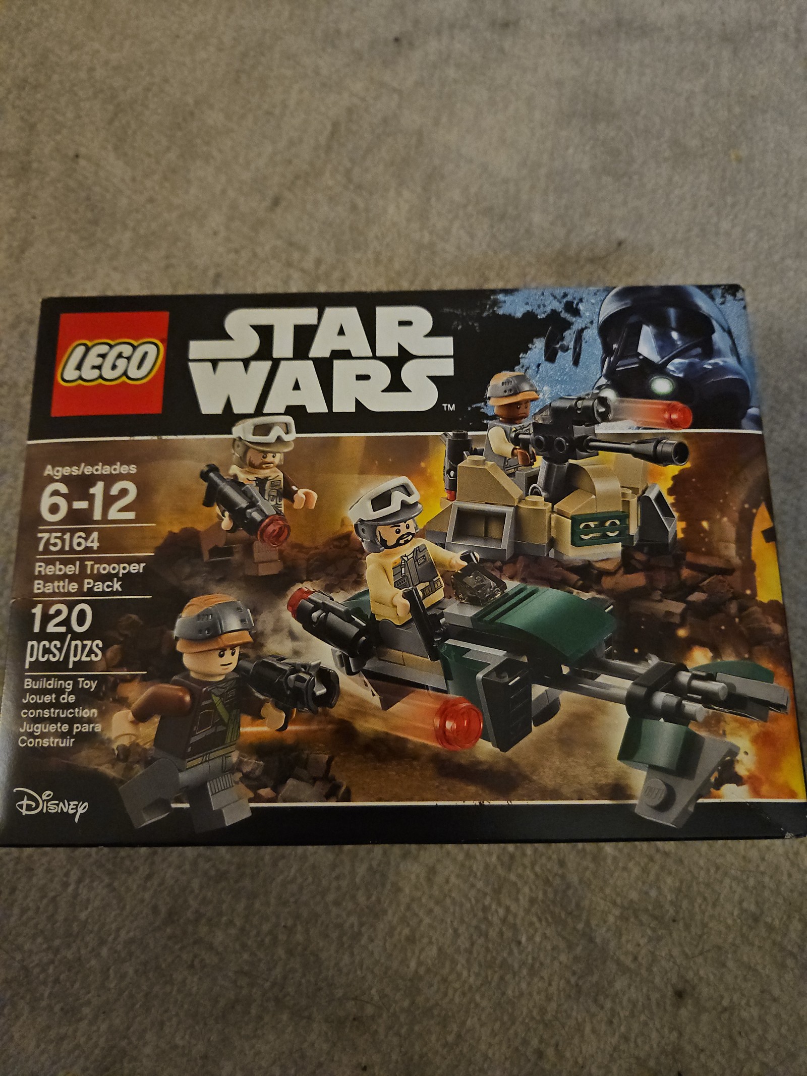 Star Wars Lego Rebel Trooper Battle Pack 75164