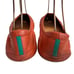 Tieks ballerina flats orange leather womens size 9 slip on ballet shoes