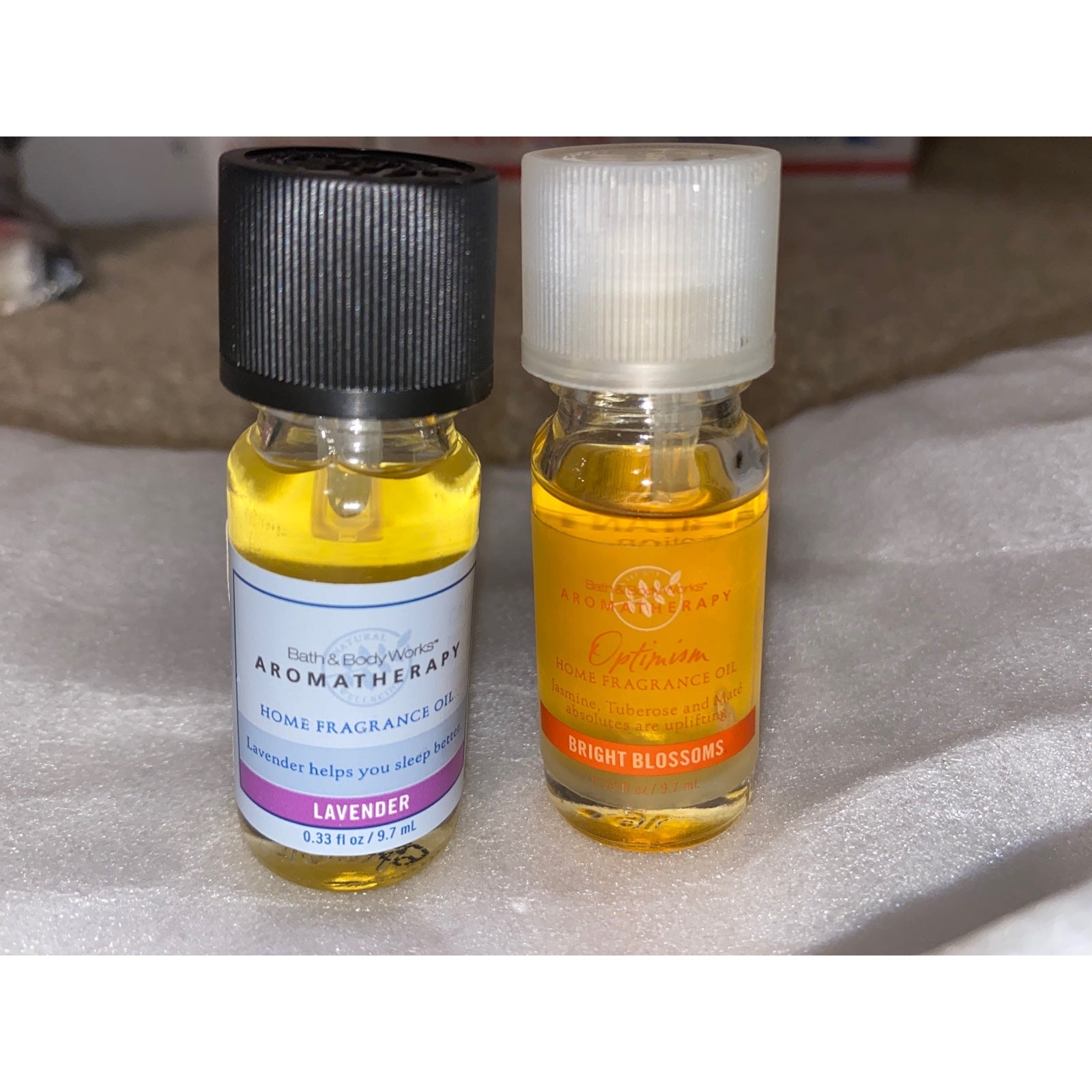 Bath and body works aromatherapy home fragrance oil lavender and bright blossoms