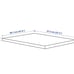KOMPLEMENT Shelf 19 5/8 x22 7/8 black-brown 402.779.68