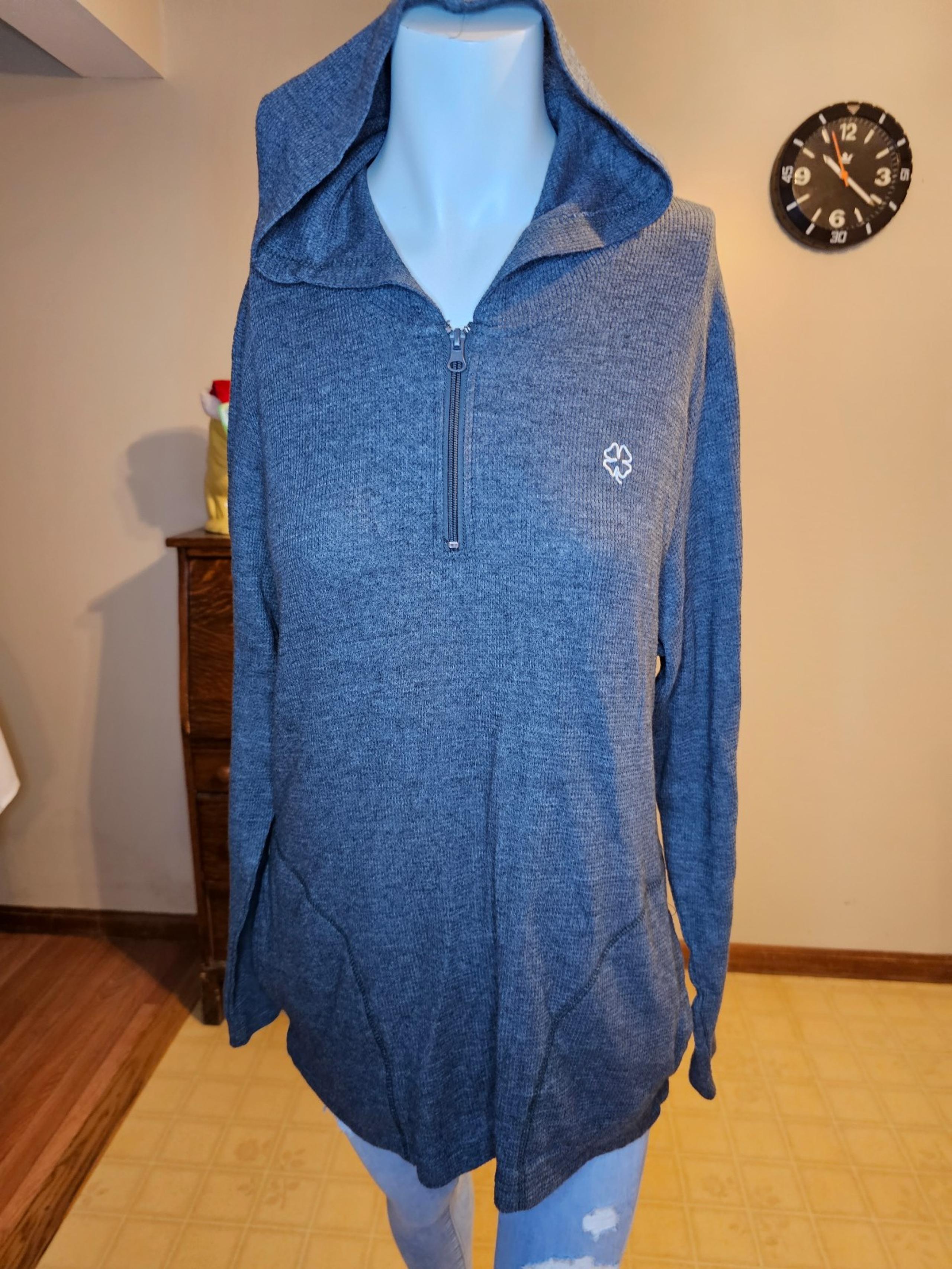 Lucky Brand Women's Long Sleeve Hooded Sweater Size Medium