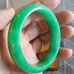 jade bracelet in case nice condition asian