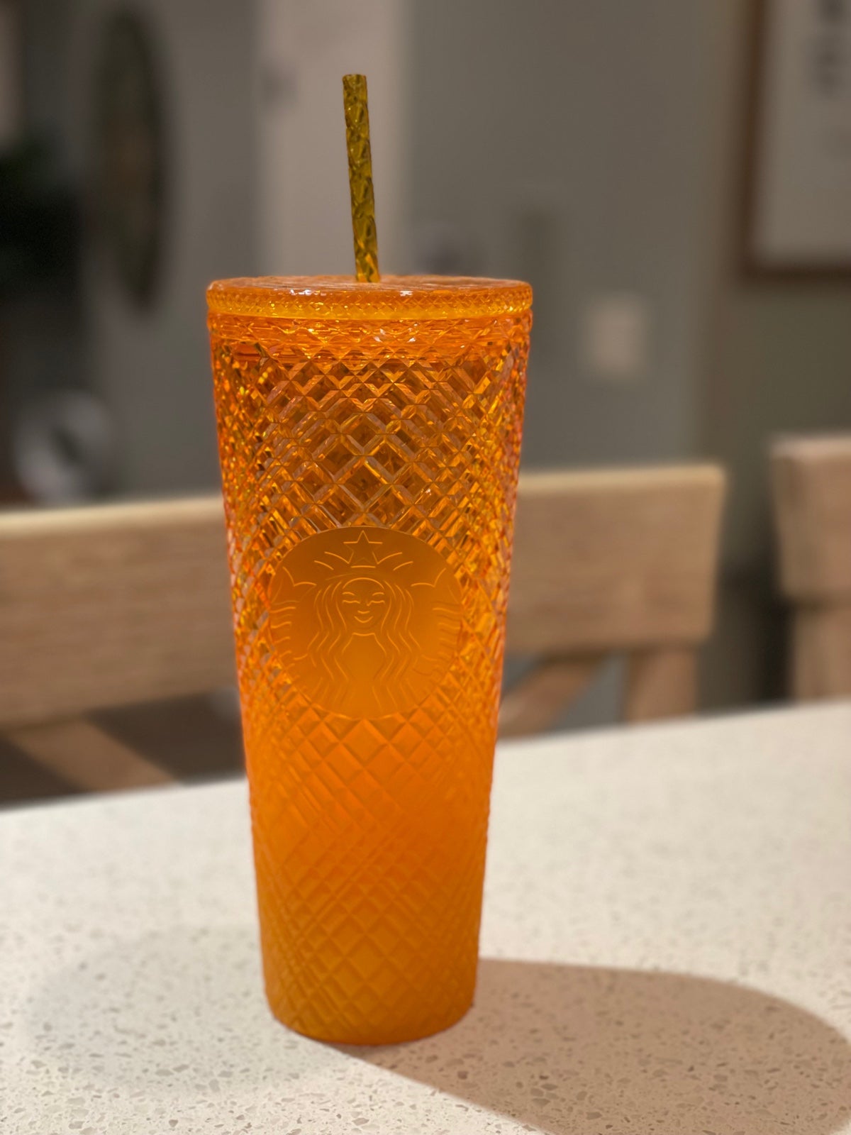 NWT Tumbler sunburst jeweled starbucks venti