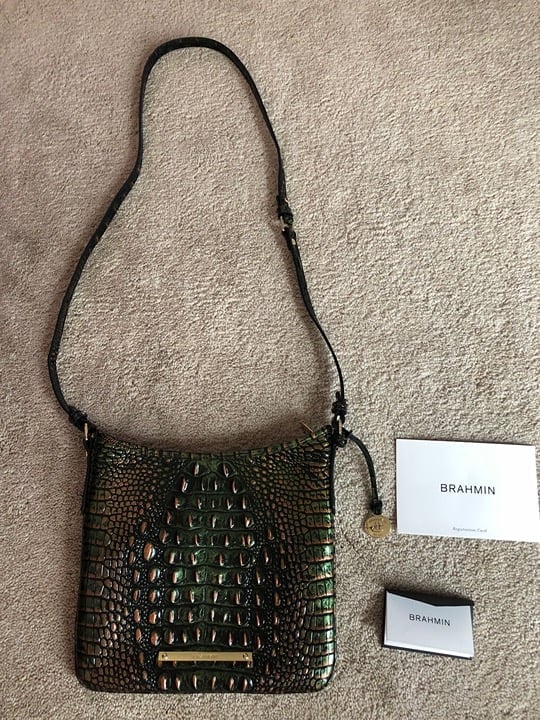 Brahmin Metallic Crossbody Bags Mercari