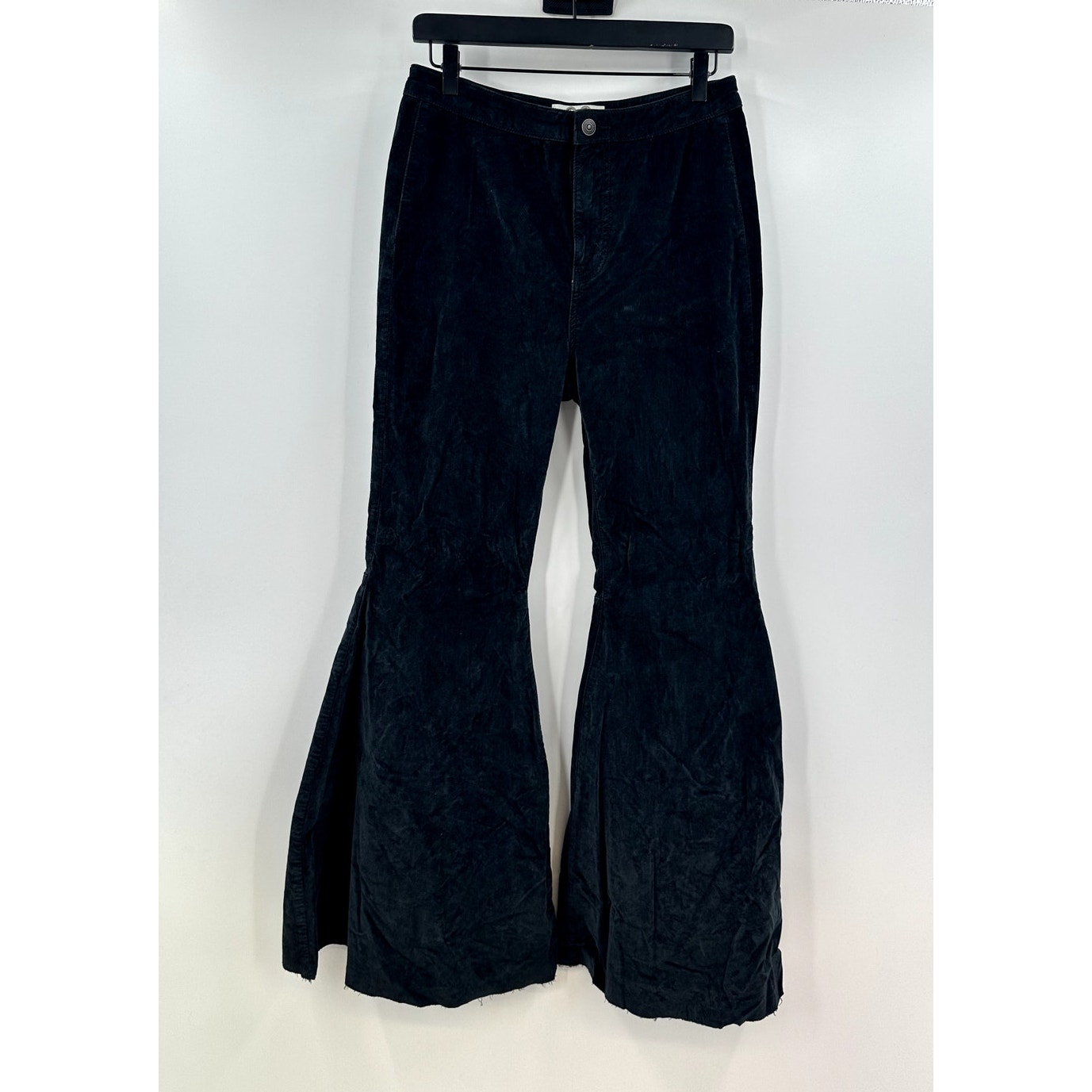 We The Free Just Float On Flare Jeans Grey Velvet Size 29