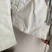 Bermams White vintage leather fringe jacket