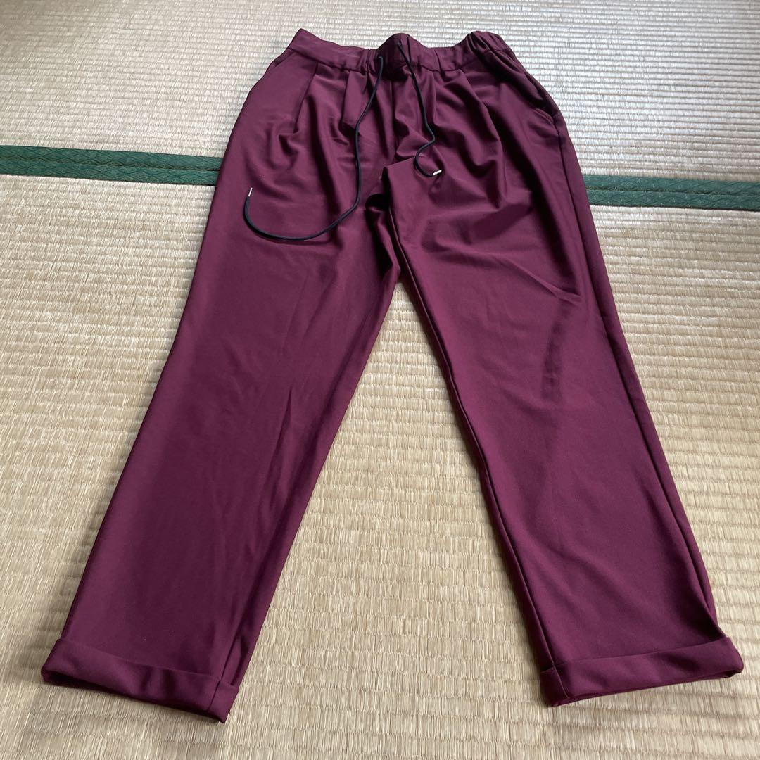 Not used! Scott Club wine red color pants