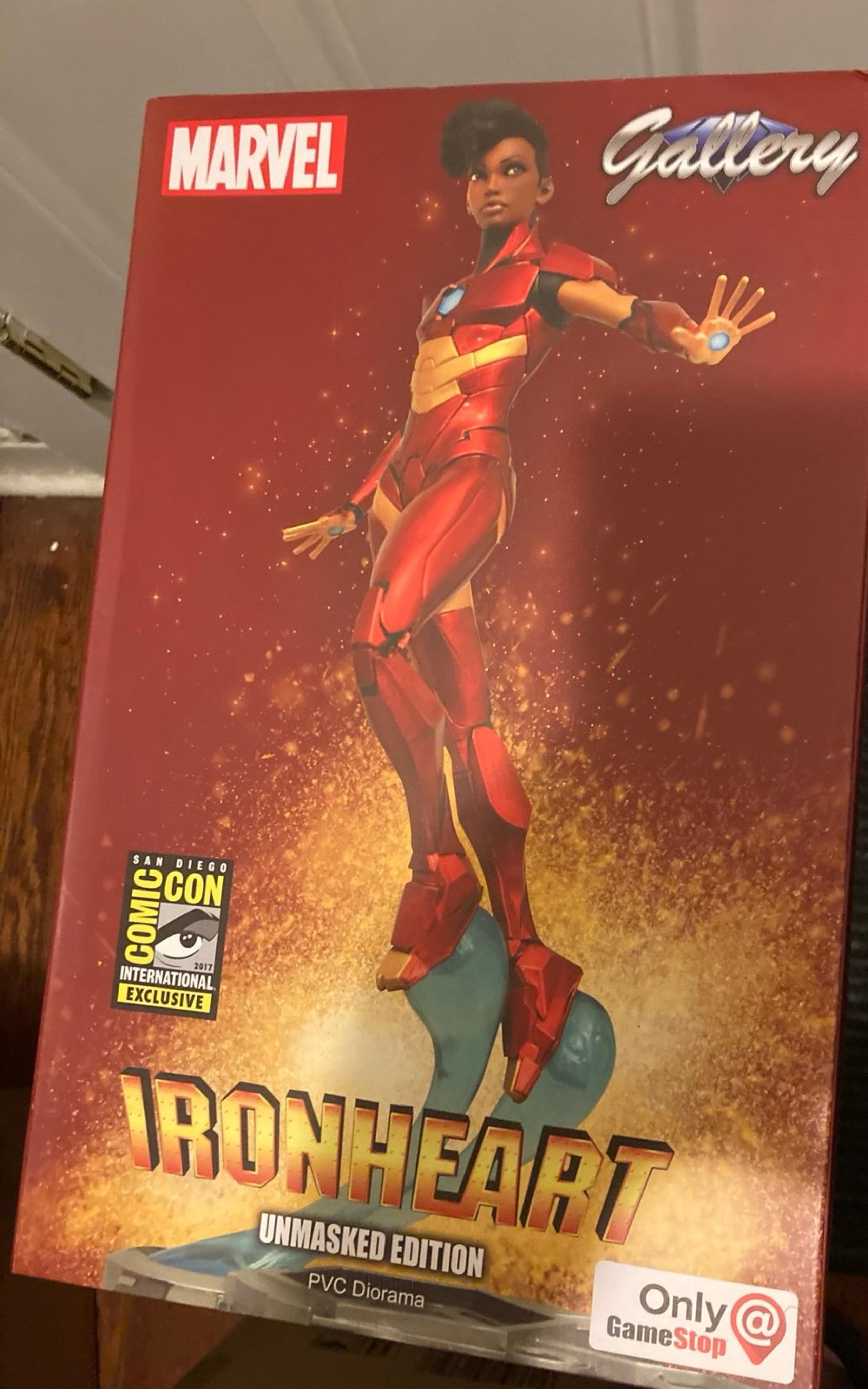 Marvel Gallery Ironheart Unmasked Version Statue
