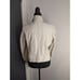 Aqua Women's Cream White Genuine Leather Moto Jacket Size M