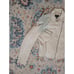 Aqua Women's Cream White Genuine Leather Moto Jacket Size M