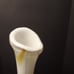 Vase Mid-Century Viking LE Smith Vase 13.5” Tall Blue Stretch Swung Glass