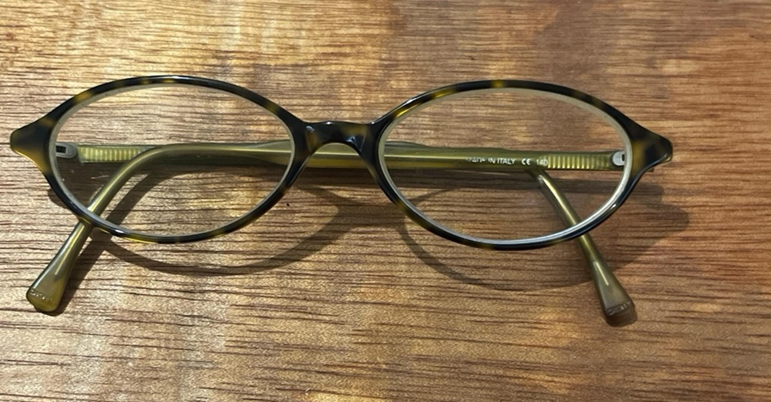 DKNY tortoise brown frames augmented lenses