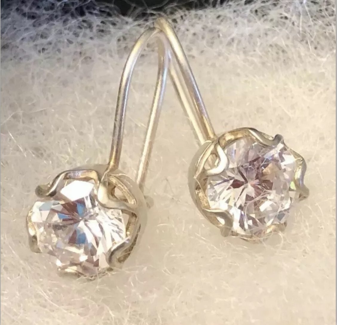 Silpada W1332 CUBIC ZIRCONIA EARRINGS