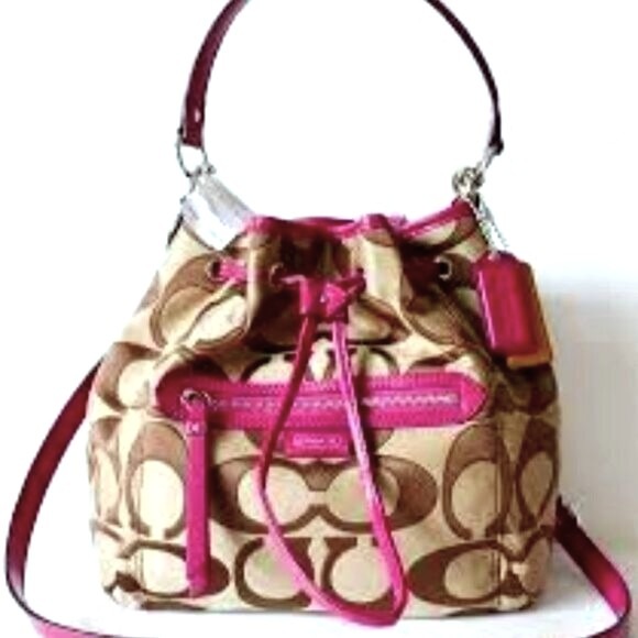 COACH DAISY BAG F25675 C LOGO LIKE NEW AUTHENTIC