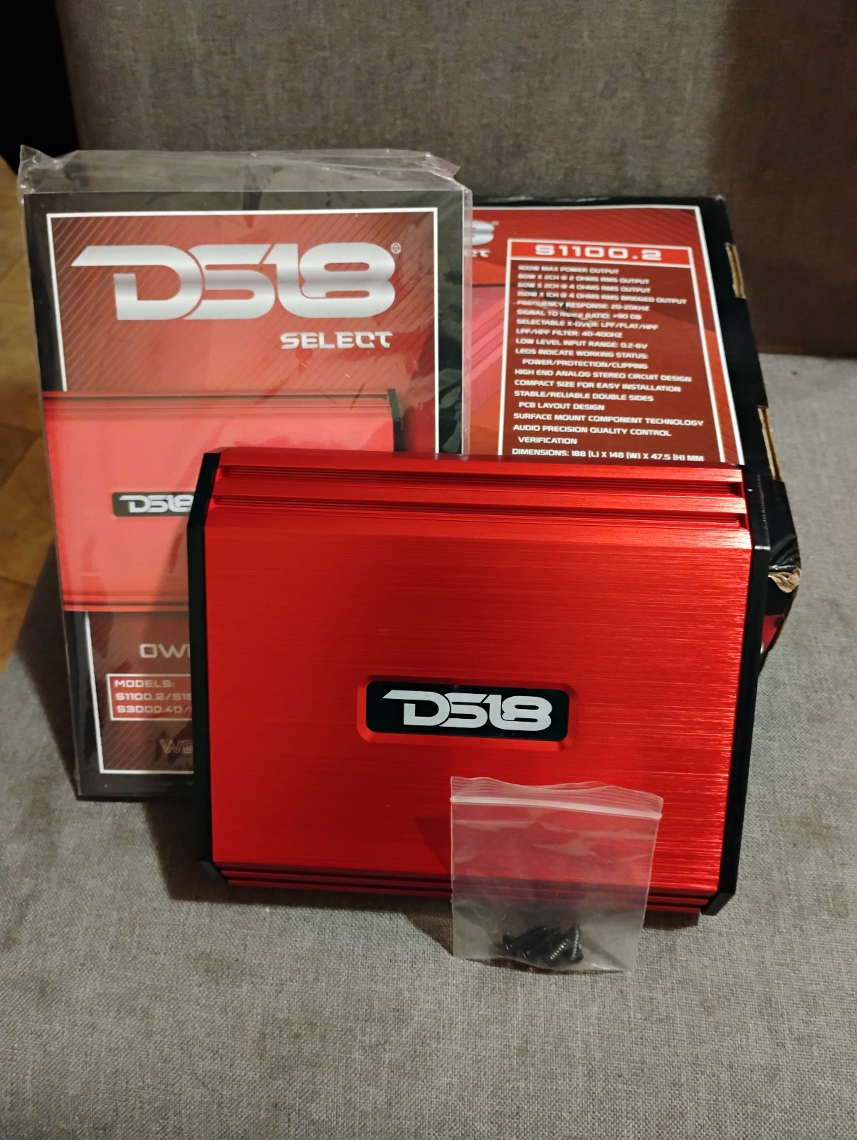 Ds18 2 channel amplifier