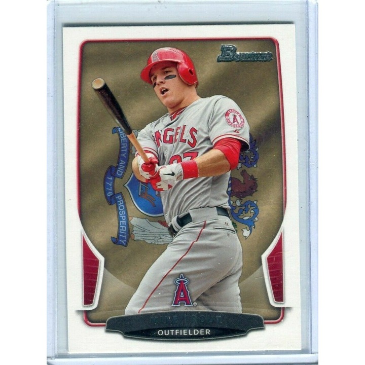 Mike Trout Hometown Parallel 2013 Bowman Topps Angels #121