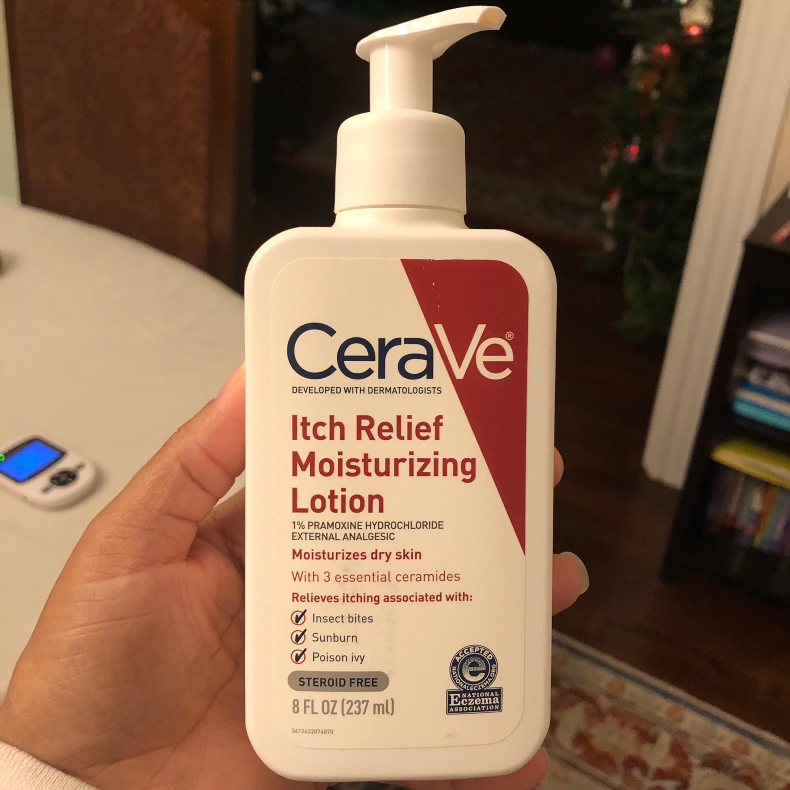 CeraVe Itch Relief Moisturizing Lotion insect bite Poison Ivy 8oz  Exp. 10/2025