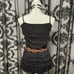 ♥︎︎∗︎*゜y2k Fairy Grunge Darkcore Goth Lolita Lace Ribbon Cami