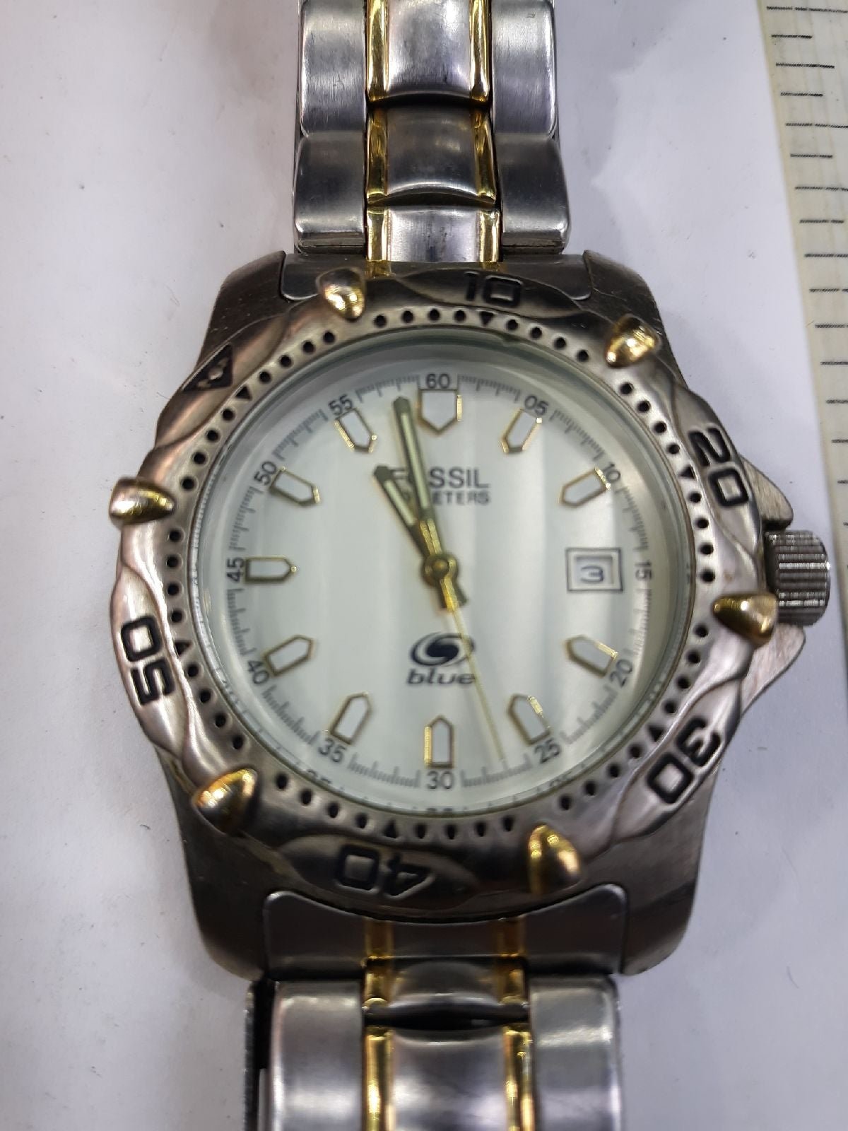Fossil Blue Men's Watch. 56