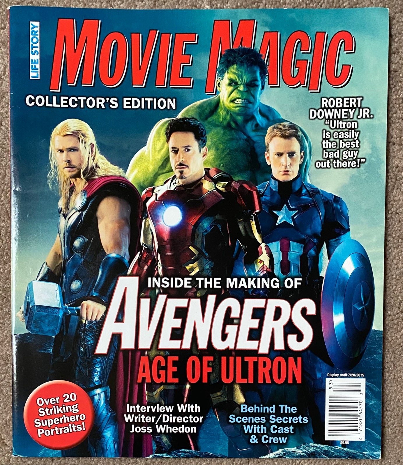 Marvel Movie Promo Magazine lot