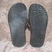 Hang Ten Mens Size 10 Suede Flip Flops Sandals Brown Slip On Rubber Soles