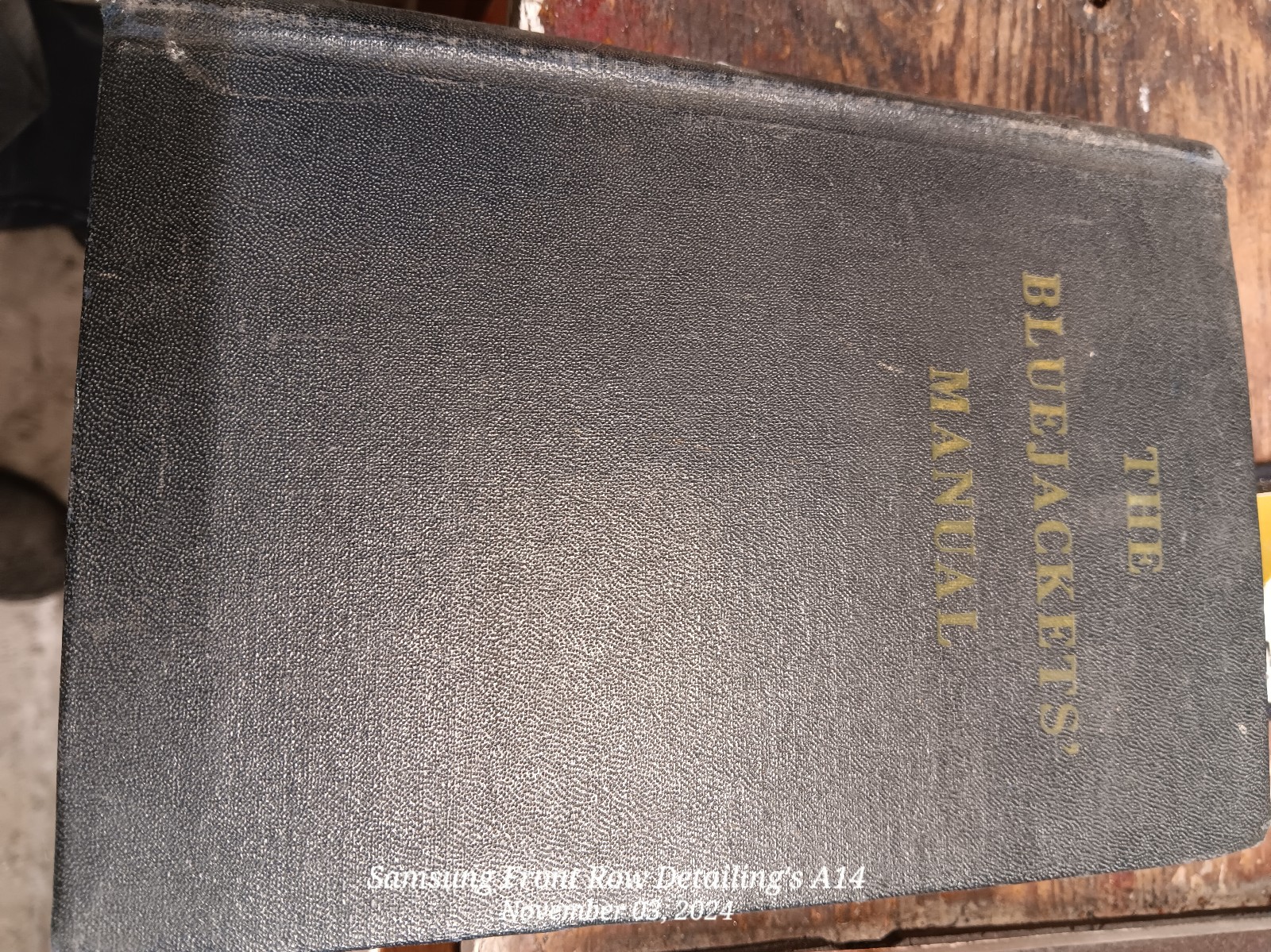 Vintage books. Navy. Military book.