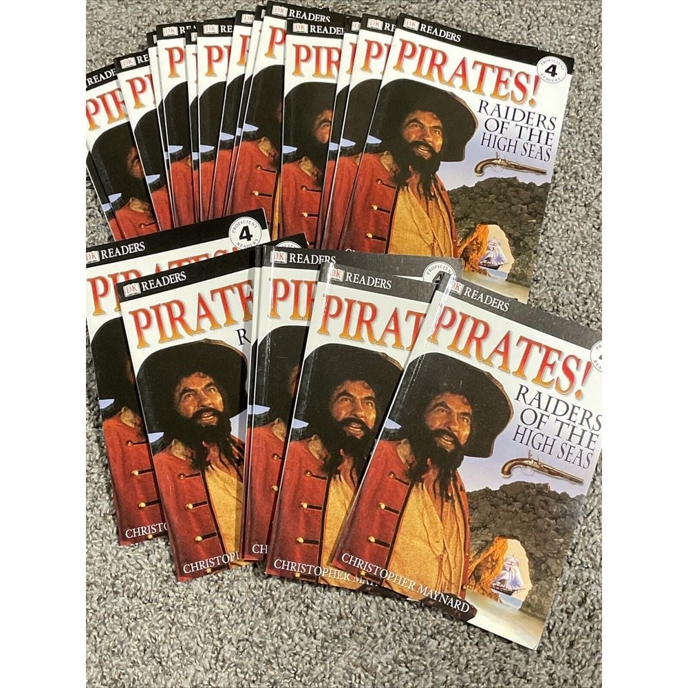Pirates Raiders Of The High Seas Class Pack Lot Of 20 Books Proficient 4 Reader