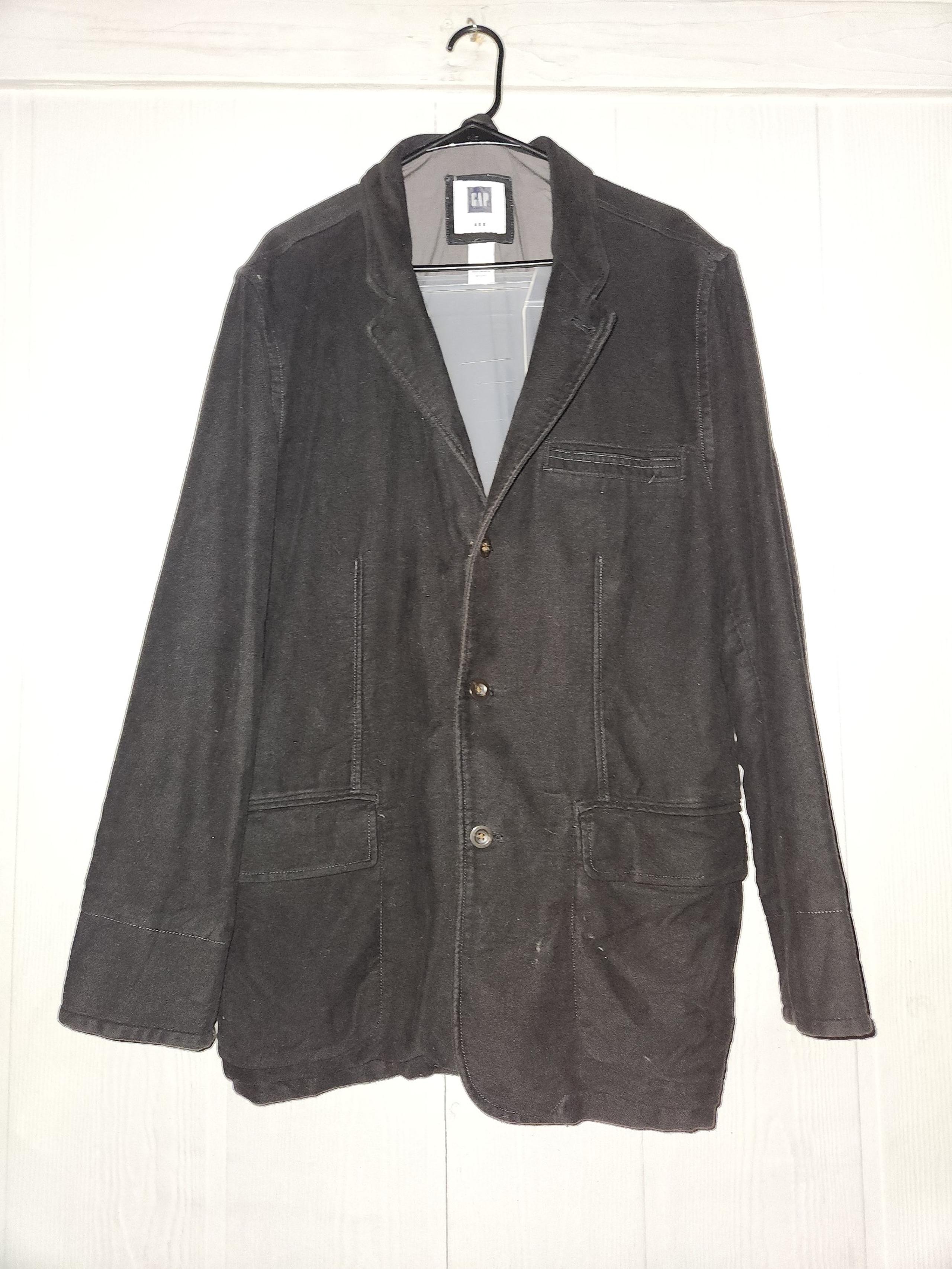 Vintage Suede looking Pcoat with liner (XL) - Gap