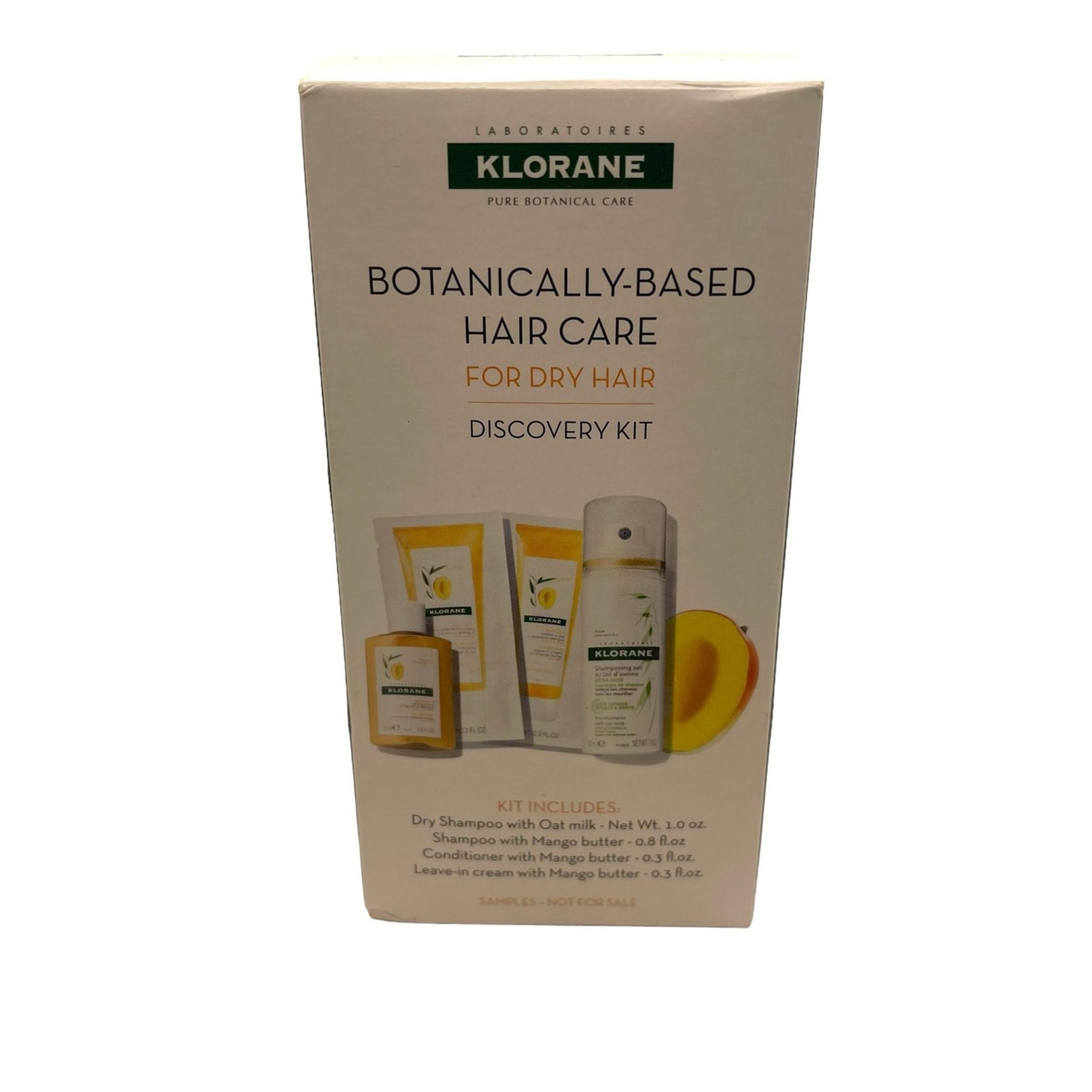 Klorane Travel Hair Set Kit Dry Shampoo