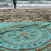 Pink Lizard Mandala Bohemian Tapestry
