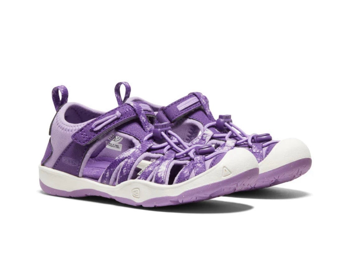 VGUC Keen Little Girls Moxie Water-Friendly Sandals in Purple 8