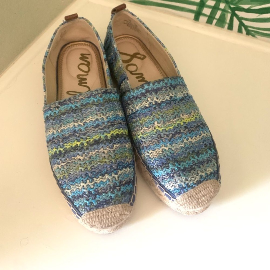 Sam Edelman woven espadrilles size 7