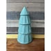 Light Green Winter Tree Cookie Jar 14” Tall