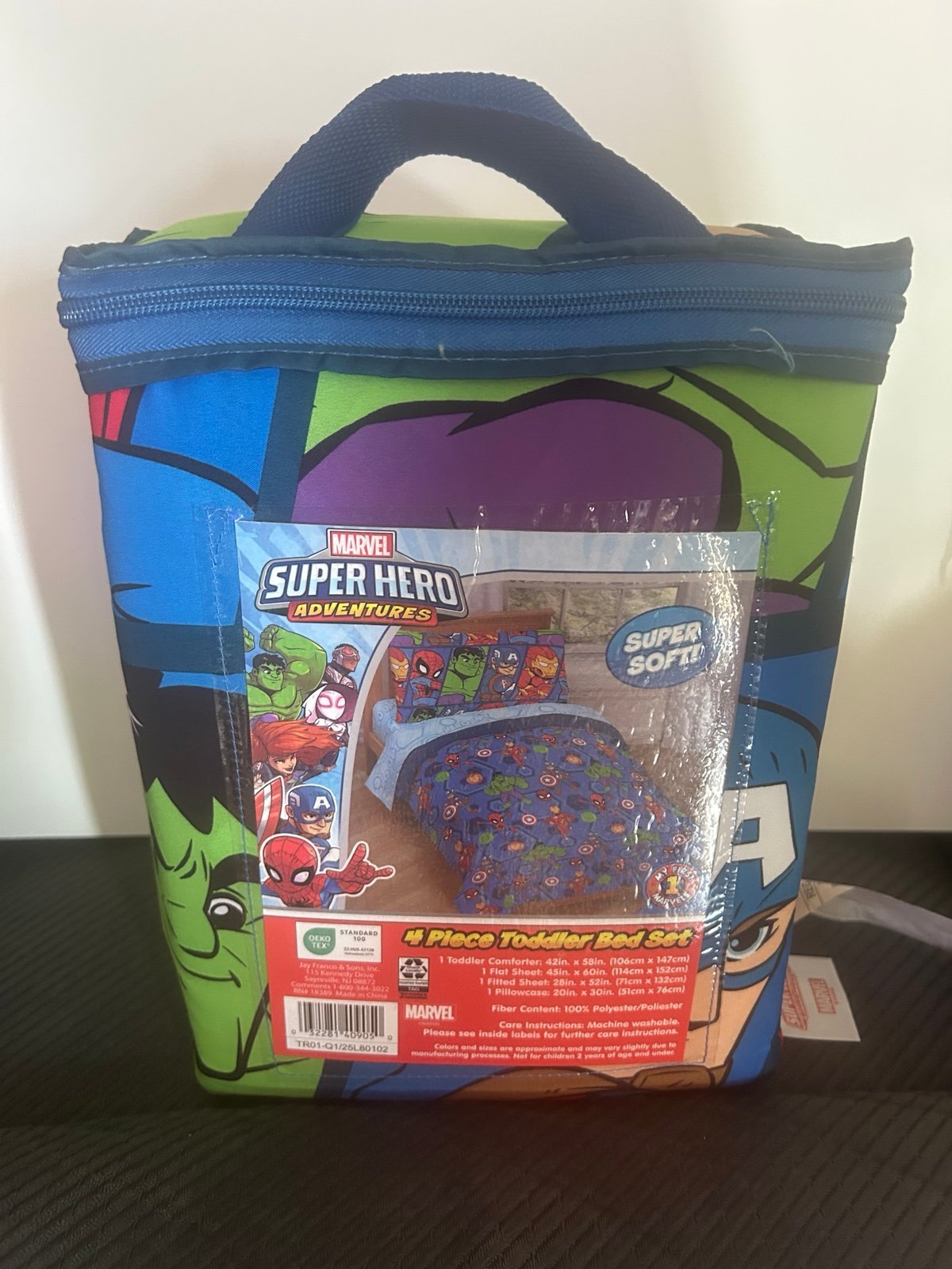 Marvel Super Hero Adventures Hero Together 4Piece Toddler Bed Set Super Soft ...