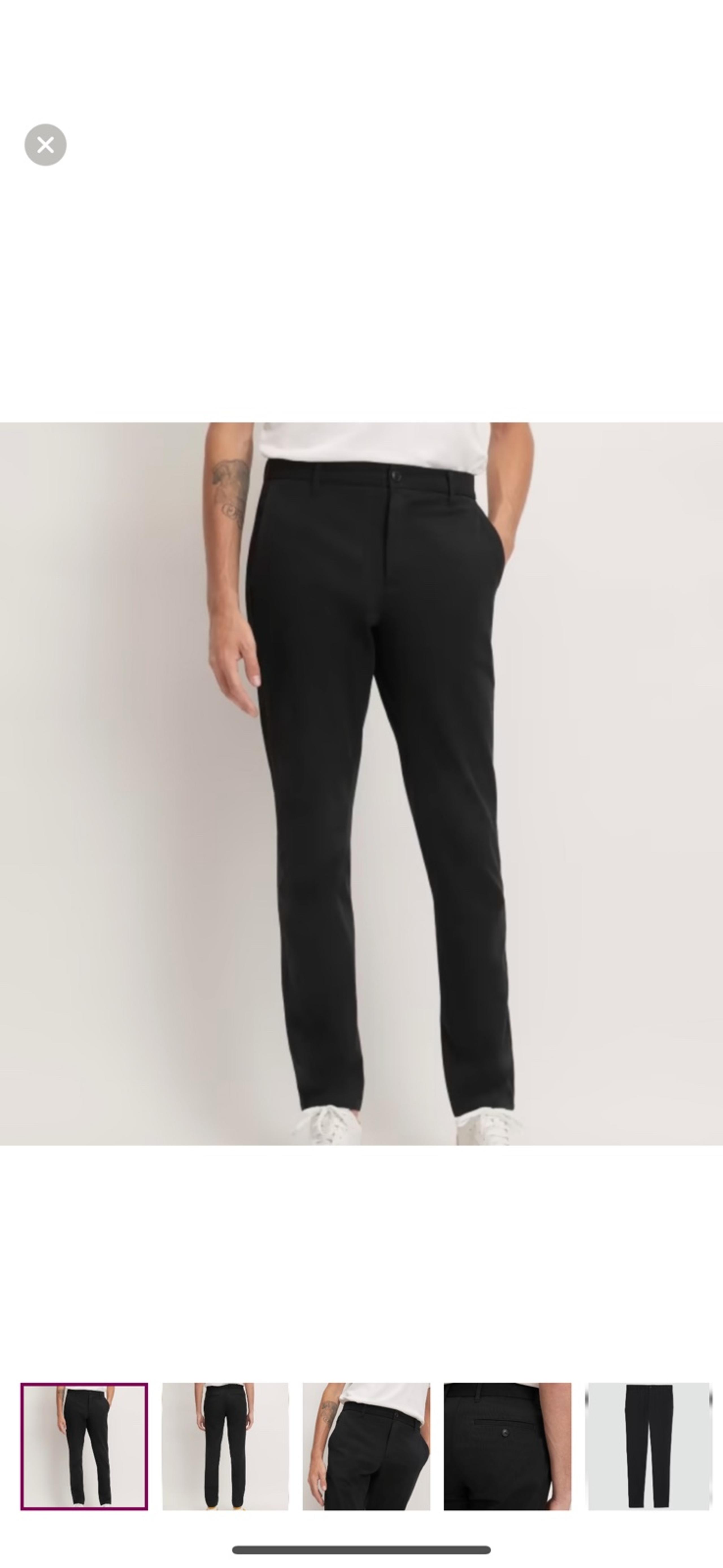 Mens Everlane The Chino Athletic Straight Leg Pants