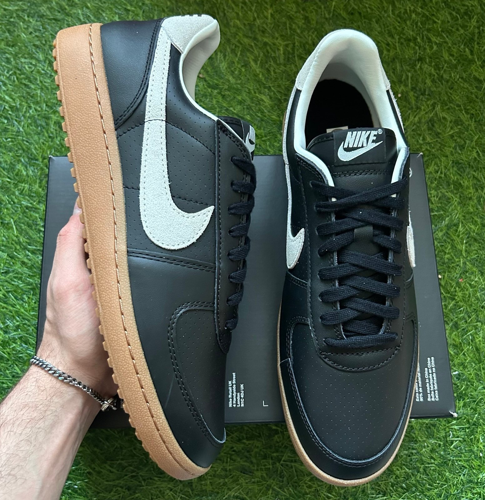 NEW Nike Field General 82 SP Black Gum Men’s Size 14