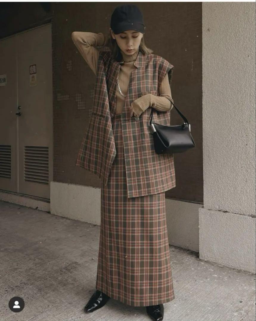 トップス AMERI OTONA WRAP VEST SET UP DRESS OTONA WRAP VEST SET UP DRESS（ワンピース）｜Ameri（アメリ