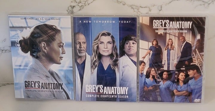 Grey's Anatomy Complete Seasons 17-18-19 ( DVD SET ) Brand New & Sealed