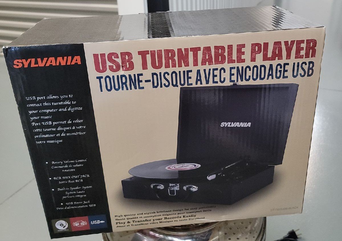 Sylvania USB Turntable New in Box