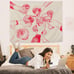 Bar Art Wall Decor Red Christmas Trendy Retro Cheers Cocktail Champagne Tapestry