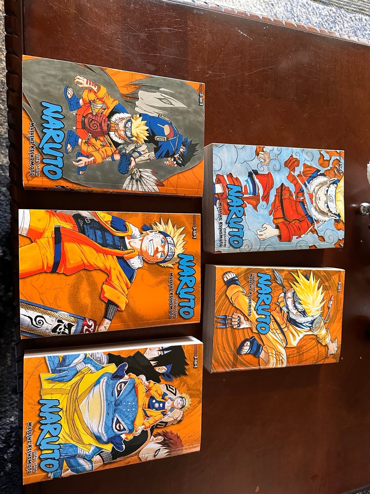 Naruto 3in1 manga(1-15)