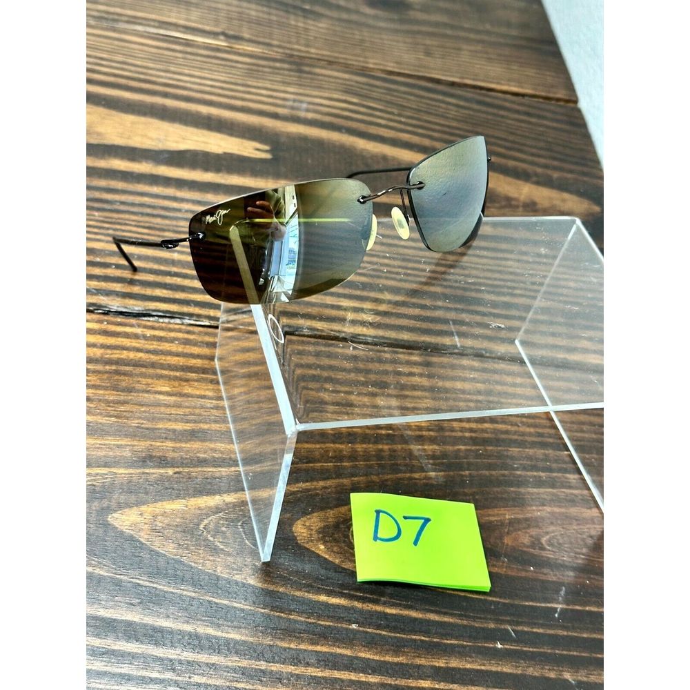 Maui Jim MJ716-25A 65/18-127 Frigate Rimless Mens Polarized Sunglasses
