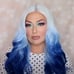 28 Blonde/Blue Lace Front