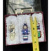 Brand New Hallmark Crown Reflections Childhood Treasures Set 3 Glass Ornaments