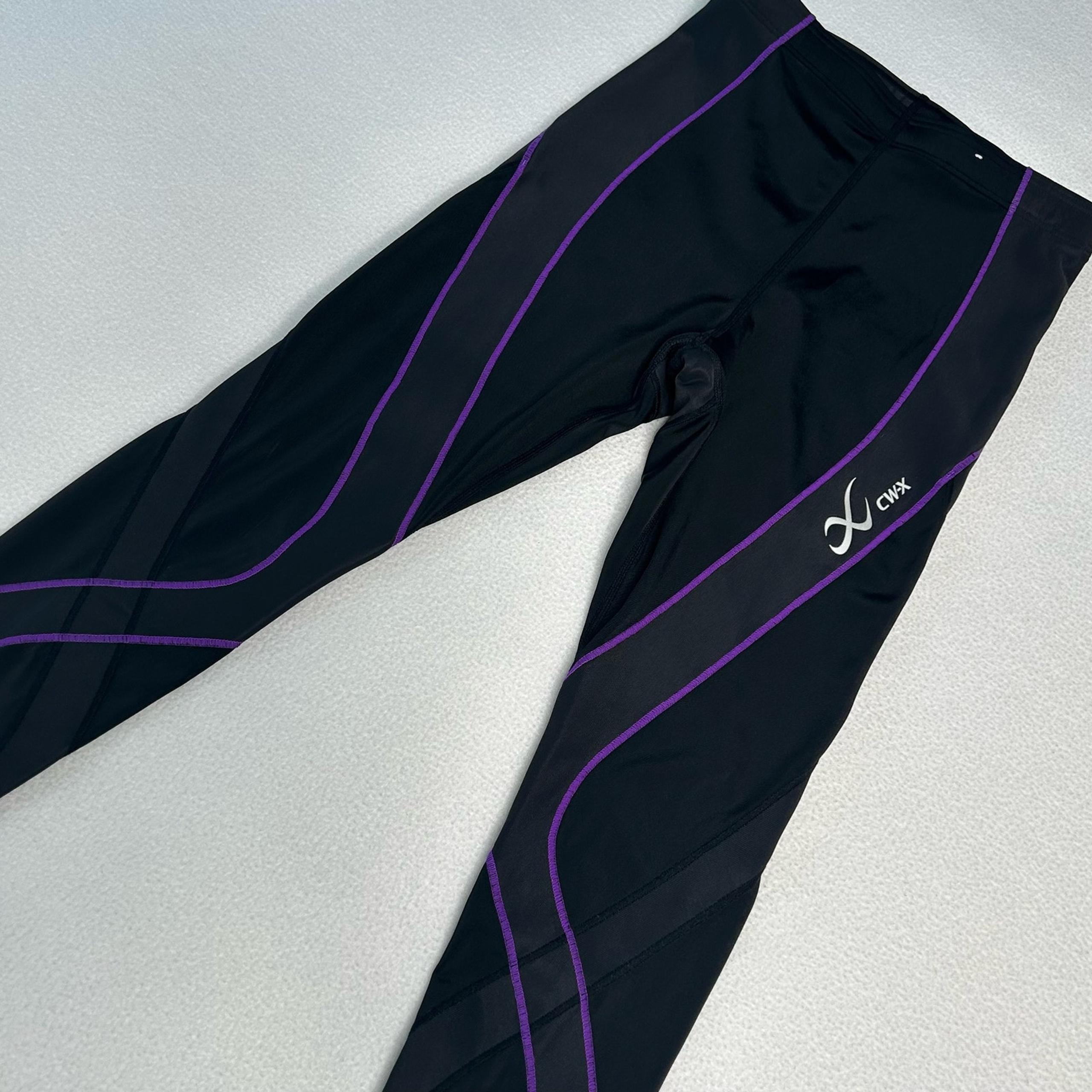 CW-X Women's Size M Stabilyx Joint Support Compression Tight Black 140809