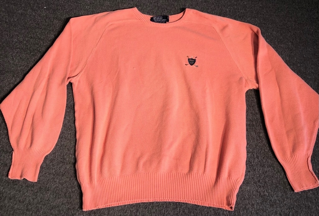 Polo Ralph Lauren medium sweater orange
