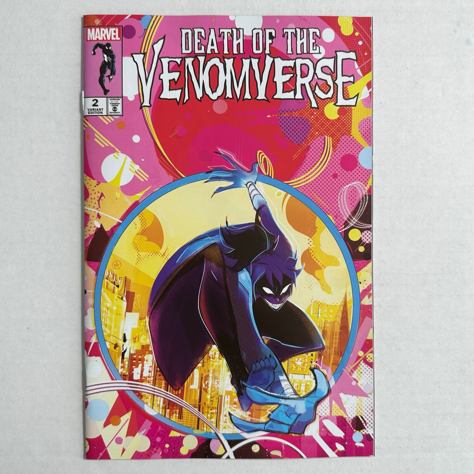 Death of Venomverse #2 Baldari KRS Exclusive 1st kid venom