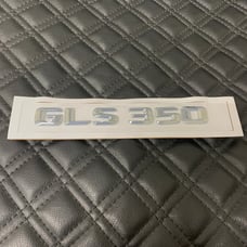 CHROME GLS 350 Fit Mercedes Rear Trunk Emblems Logo Badge Letter Number 3M